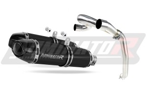 Honda VFR 800 V TEC 2002 - 2013 Pot d'échappement Silencieux HP1 NOIR + dB killer