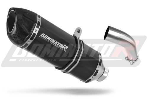 échappement silencieux DOMINATOR HP1 noir compatible avec la moto Honda VFR 800 F 2014  2019 2