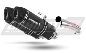 Honda CBF 1000 2006 - 2009 Pot d'échappement Silencieux HP1 NOIR + dB killer
