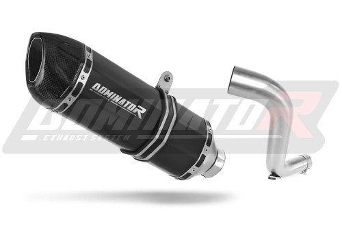 exhaust muffler DOMINATOR HP1 BLACK fits to Honda VFR 1200 F 2010  2018