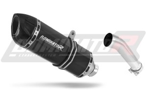 Kawasaki ER 5 500 1996 - 2006 Pot d'échappement Silencieux HP1 NOIR + dB killer