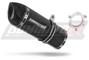 Kawasaki ZX6R 1995 - 1997 Pot d'échappement Silencieux HP1 NOIR + dB killer