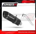 échappement silencieux DOMINATOR HP1 noir compatible avec la moto Kawasaki ZX6R 636 2003  2004 2
