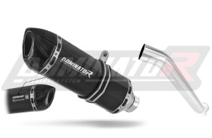 Kawasaki ZX6R 636 2003 - 2004 EU Approuvé Pot d'échappement Silencieux HP1 NOIR