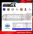 exhaust muffler DOMINATOR homologated road legal HP1 BLACK fits to Kawasaki Z 900 2017  2019 3