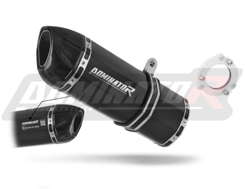 wydech tłumik DOMINATOR Homologowany HP1 CZARNY pasujący do motocykla Kawasaki ZX9R 1994 - 2002