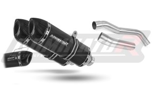 Kawasaki Z1000 2007 - 2009 EU Approuvé Pot d'échappement Silencieux HP1 NOIR