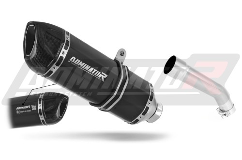 wydech tłumik DOMINATOR Homologowany HP1 CZARNY pasujący do motocykla Kawasaki ZX10R 2004 - 2005