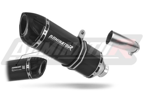 wydech tłumik DOMINATOR Homologowany HP1 CZARNY pasujący do motocykla Kawasaki ZX10R 2011 - 2015