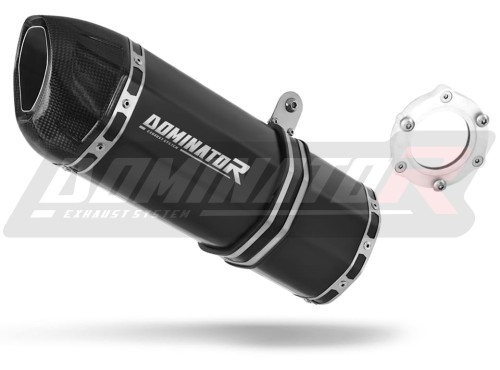 échappement silencieux DOMINATOR HP1 noir compatible avec la moto Kawasaki ZRX 1100