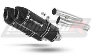 Kawasaki ZZR 1200 2002 - 2005 Pot d'échappement Silencieux HP1 NOIR + dB killer