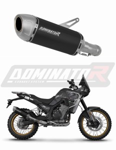 Kove 800 X Pro Adventure 2023 - 2026 Pot d'échappement Silencieux S6 NOIR + dB killer