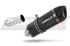 Moto Guzzi NORGE 1200 Pot d'échappement Silencieux HP1 NOIR + dB killer