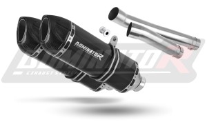 MuZ MZ 1000 S 2004 - 2007 Pot d'échappement Silencieux HP1 NOIR + dB killer
