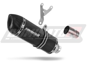 Piaggio MP3 500 Pot d'échappement Silencieux HP1 NOIR + dB killer