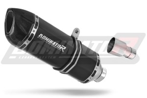 Piaggio X10 125 2012 - 2016 Exhaust Silencer Muffler HP1 BLACK + dB killer