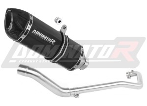 Suzuki GSX R 125 2017 - 2019 Ligne complète d'échappement Collecteur Silencieux HP1 NOIR + dB killer