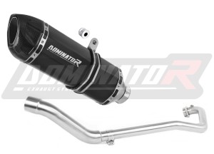 Suzuki GSX S 125 2017 - 2019 Full Exhaust System Collector Silencer HP1 BLACK + dB killer