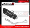 complete exhaust system with muffler DOMINATOR Full System HP1 BLACK fits to Suzuki GSX S 125 2017  2019 2