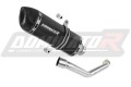 exhaust muffler DOMINATOR HP1 BLACK fits to Suzuki BURGMAN 400 2003  2006