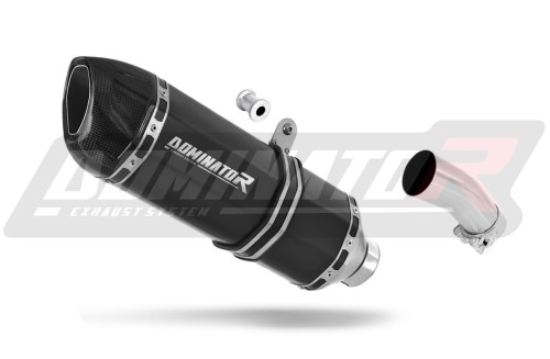 BURGMAN 650 EXHAUST Suzuki Muffler Auspuff Sportauspuff Silencer Echappement Silencieux Scarico Scarichi Escape Wydech Tłumik Carbon Tip HP1 BLACK - 2013 Dominator  x