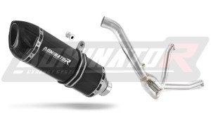 Suzuki DL 650 V Strom / XT 2012 - 2016 Pot d'échappement Silencieux HP1 NOIR + dB killer