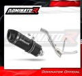 échappement silencieux DOMINATOR HP1 noir compatible avec la moto Suzuki DL 650 V Strom / XT 2012  2016 2