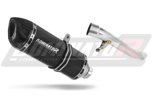 wydech tłumik DOMINATOR HP1 CZARNY pasujący do motocykla Suzuki GSX 750 INAZUMA 1997 - 2003