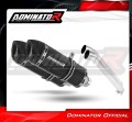 échappement silencieux DOMINATOR HP1 noir compatible avec la moto Suzuki DL 1000 V Strom 2002  2011 2