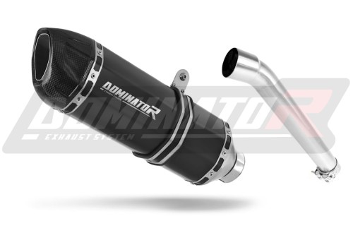 échappement silencieux DOMINATOR HP1 noir compatible avec la moto Suzuki GSXR 1000 K5 K6