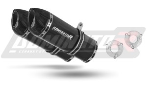 Suzuki GSXR 1000 K7 K8 Pot d'échappement Silencieux HP1 NOIR + dB killer