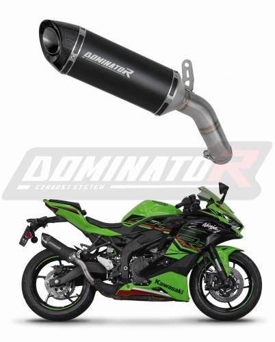 wydech tłumik DOMINATOR HP8 CZARNY pasujący do motocykla Kawasaki ZX-4R / RR 2023 - 2024