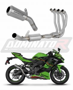 Kawasaki ZX-4R / RR 2023 - 2024 Ligne complète d'échappement Collecteur Silencieux GPS + dB killer