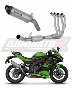 Kawasaki ZX-4R / RR 2023 - 2024 Ligne complète d'échappement Collecteur Silencieux Titane HP8 + dB killer