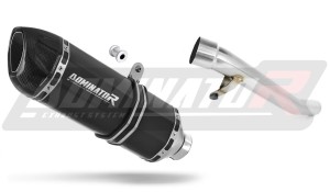 Suzuki GSF BANDIT 1200 2006 - 2007 Pot d'échappement Silencieux HP1 NOIR + dB killer
