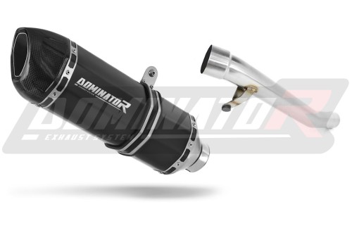 échappement silencieux DOMINATOR HP1 noir compatible avec la moto Suzuki GSX 1200 INAZUMA