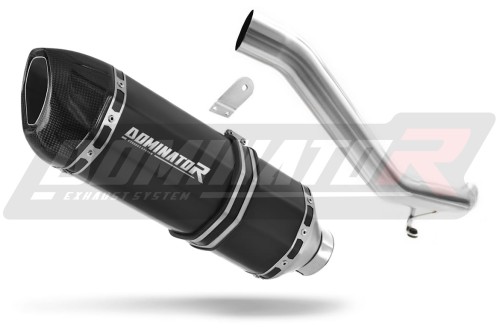 exhaust muffler DOMINATOR HP1 BLACK fits to Triumph TIGER EXPLORER 1200 XC XR 2016  2017