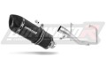 système d’échappement complet avec silencieux DOMINATOR Full System HP1 noir compatible avec la moto Yamaha YBR 125 2000  2008