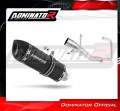 système d’échappement complet avec silencieux DOMINATOR Full System HP1 noir compatible avec la moto Yamaha YBR 125 2000  2008 2