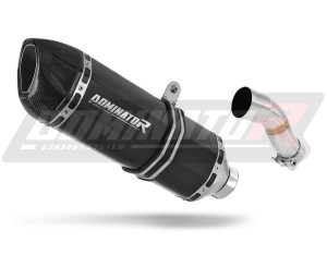 Yamaha YBR 250 Pot d'échappement Silencieux HP1 NOIR + dB killer