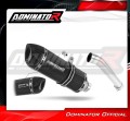 exhaust muffler DOMINATOR homologated road legal HP1 BLACK fits to Yamaha YZF 600 R Thundercat 1996  2006 2
