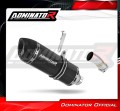 échappement silencieux DOMINATOR HP1 noir compatible avec la moto Yamaha YZF R1 1000 RN49 2017  2019 2