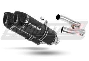 Yamaha XJR 1200 1995 - 1998 Pot d'échappement Silencieux HP1 NOIR + dB killer