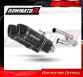 échappement silencieux DOMINATOR HP1 noir compatible avec la moto Yamaha XJR 1300 1999  2006 2