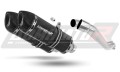 exhaust muffler DOMINATOR HP1 BLACK fits to Yamaha BT 1100 BULLDOG 2001  2007