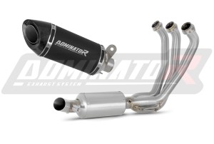 Yamaha XSR 900 / GP 2024 Ligne complète d'échappement Collecteur Silencieux HP8 NOIR + dB killer