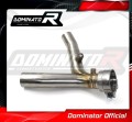 GSXR 1000 K7-K8 Exhaust Cat Eliminator Catalyst Catalytic Converter Linkpipe Decat Downpipe 2007 - 2008 DOMINATOR 