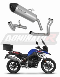 BMW F800GS 2024 Ligne complète d'échappement Collecteur Silencieux Titane HP7 + dB killer