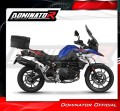 BMW F750GS 2016 - 2020 EXHAUST Muffler Auspuff Sportauspuff Silencer Echappement Silencieux Scarico Scarichi Escape Wydech Tłumik HP7 BLACK Dominator Exhaust System 3