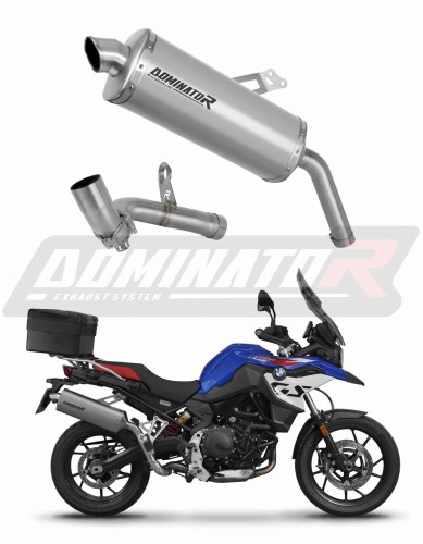 BMW F750GS 2021 - 2023 EXHAUST Muffler Auspuff Sportauspuff Silencer Echappement Silencieux Scarico Scarichi Escape Wydech Tłumik P7 Titanium Dominator Exhaust System x